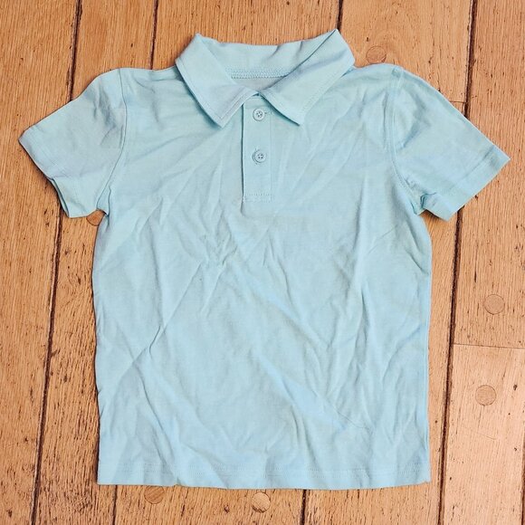 Jumping Beans Toddler Light Blue Polo Shirt Size 4T - Picture 1 of 9